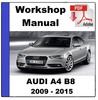 Thumbnail AUDI A4 B8 2008 2009 2010 2011 2012 2013 2014 2015 SERVICE R